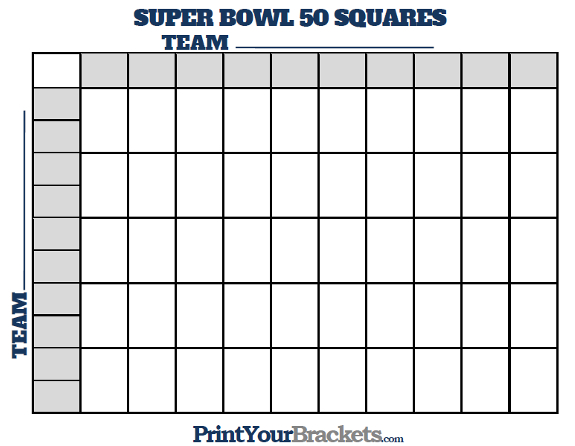 Free Printable Super Bowl Pool Sheet Free Templates Printable